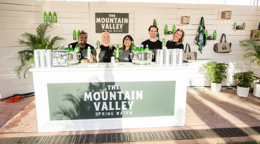 Mountain Valley Spring Water Enjoys Fun in the Sun at the 2024 Tampa Bay Wine & Food Festival