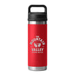 Load image into Gallery viewer, 18 oz Yeti Chug Cap Bottle in Rescue Red