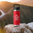 Load image into Gallery viewer, 18 oz Yeti Chug Cap Bottle in Rescue Red