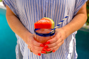 Mountain Valley American Goodness Cocktail for 4th of July