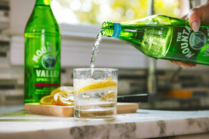 Zero Calorie Mixers with Mountain Valley Sparkling Water