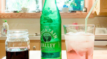 Homemade Soda Recipe with Mountain Valley Sparkling Water