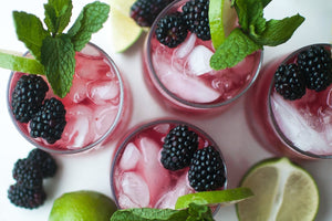 Cocktail Hour - Berry Mojito Punch