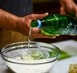 Fish Tacos with Grilled Corn Salsa feat. Mountain Valley Sparkling