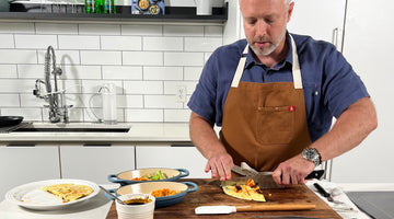 Culinary Ambassador William Dissen Makes Soft Scrambled Eggs with Mountain Valley Sparkling