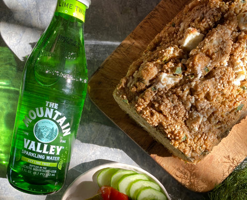 Fall for this Sesame and Herb Whole Wheat Soda Bread Recipe feat. Mountain Valley
