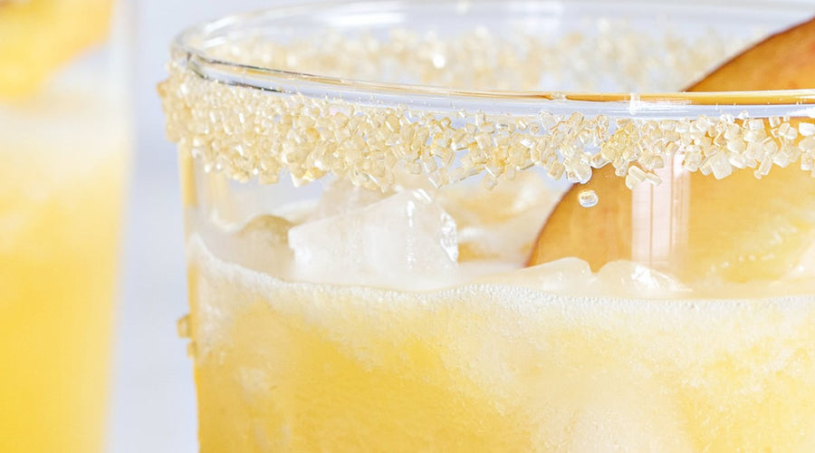 Sparkling Peach Margarita
