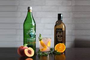 Sparkling White Peach Cocktail Recipe