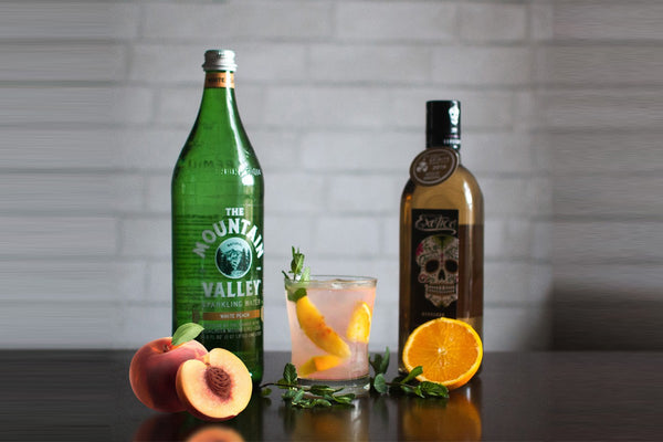 Sparkling White Peach Cocktail Recipe
