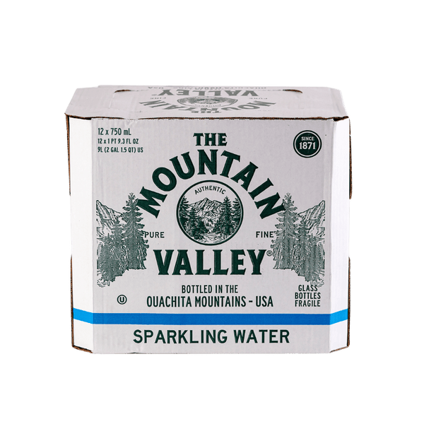 750 mL Glass Sparkling - 12 Pack