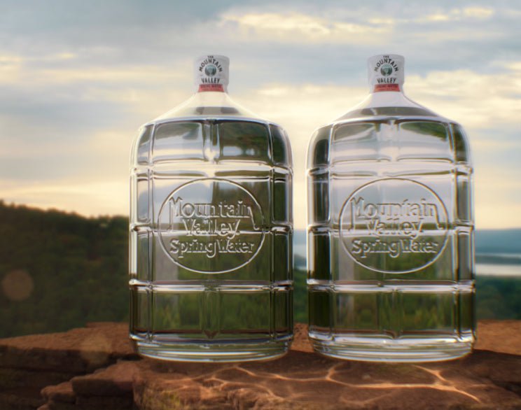 Spring Water Glass Bottle