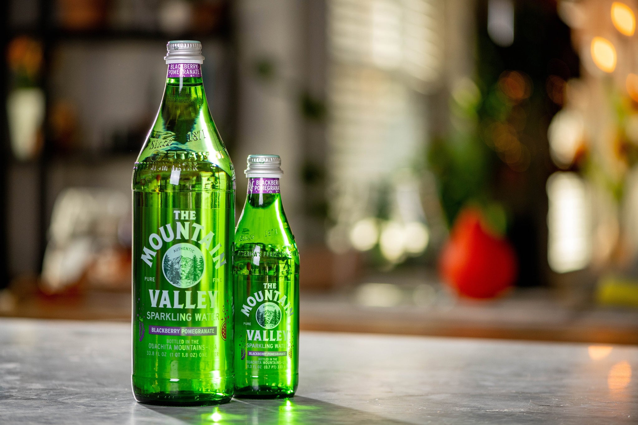 Mountain Valley Blackberry Pomegranate Sparkling Water