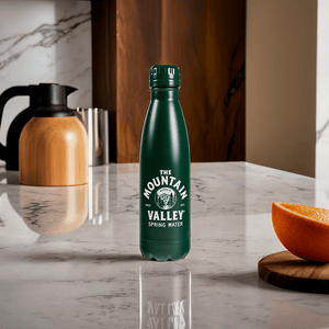 Mountain Valley 17oz Nova Pure Stainless Steel Water Bottle