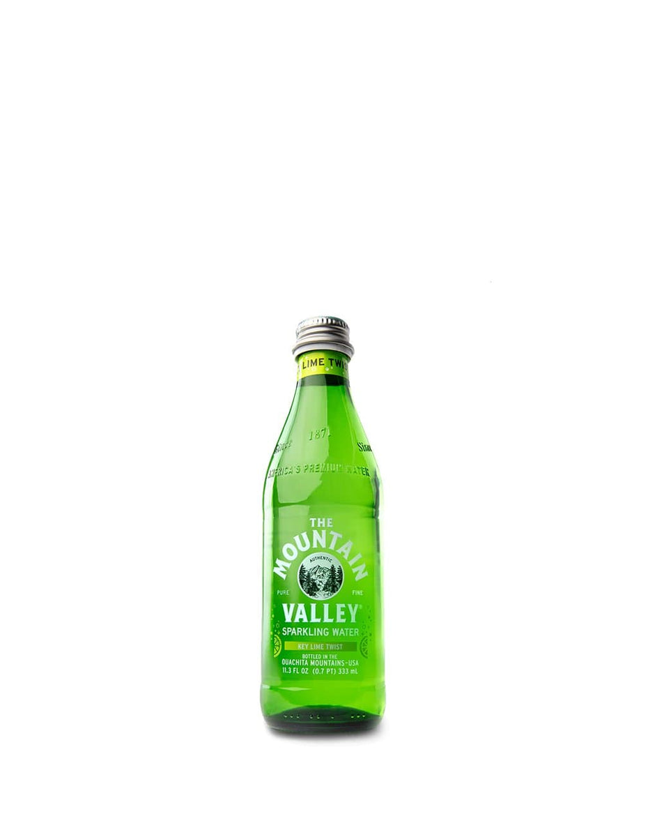 Sparkling Key Lime Twist Mountain Valley Spring Water